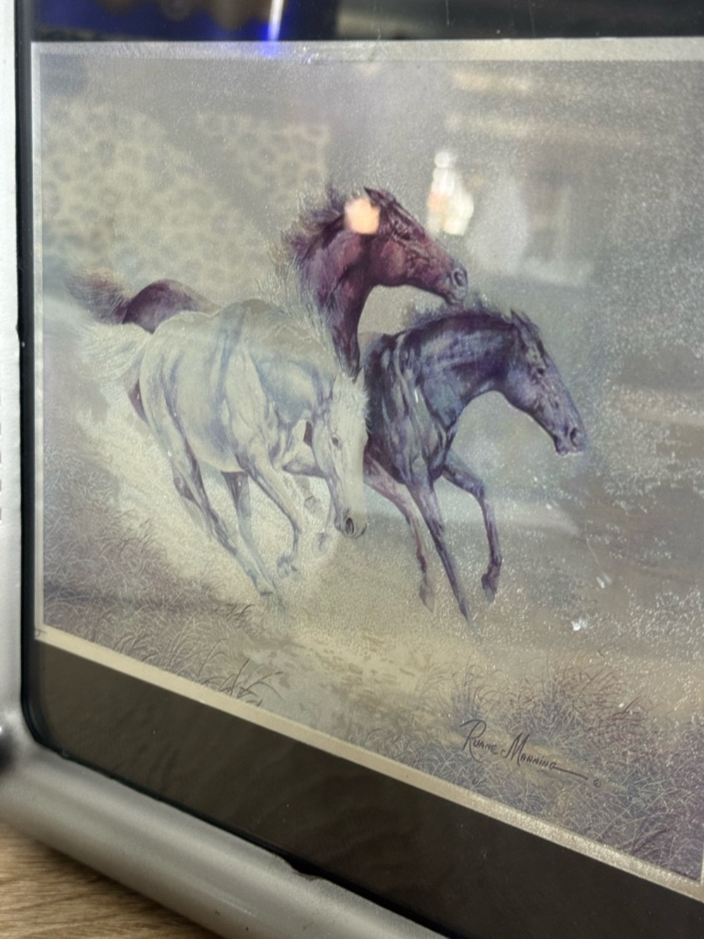 Running Horses Framed Art
Print WallDecor Frame Western Equestrian Ruane Manning - Picture 10 of 12